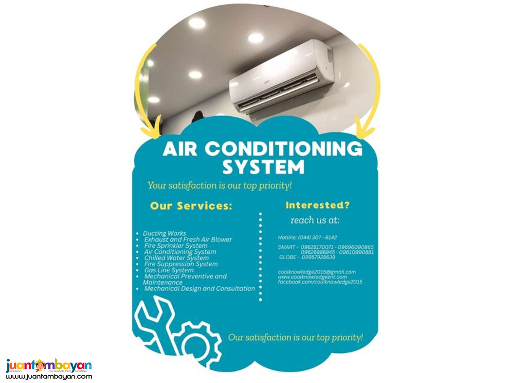 INSTALLATION & SUPPLY || AIR CONDITIONING SYSTEM 