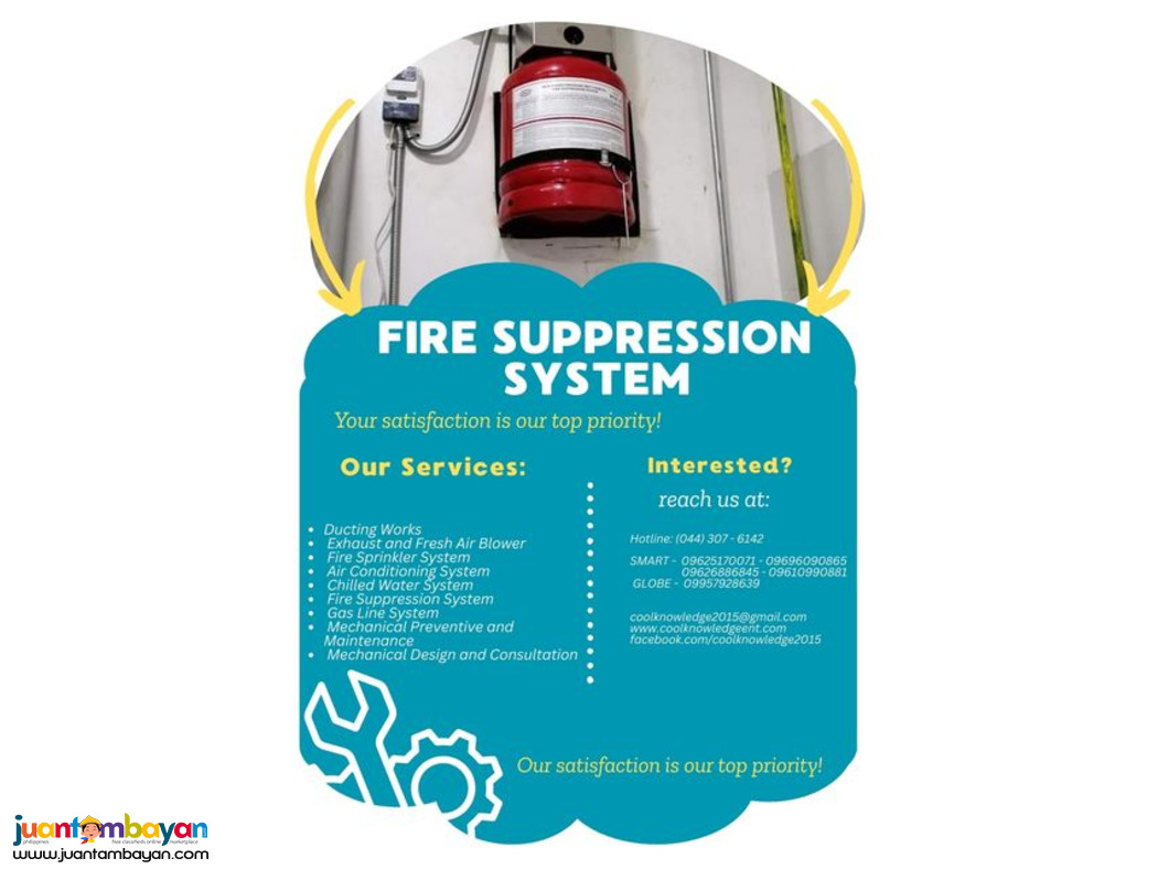 INSTALLATION & SUPPLY || FIRE SUPPRESSION ||