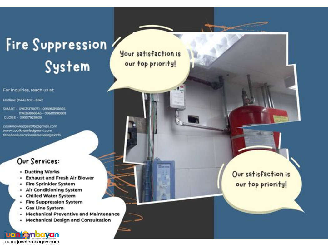 INSTALLATION & SUPPLY || FIRE SUPPRESSION ||