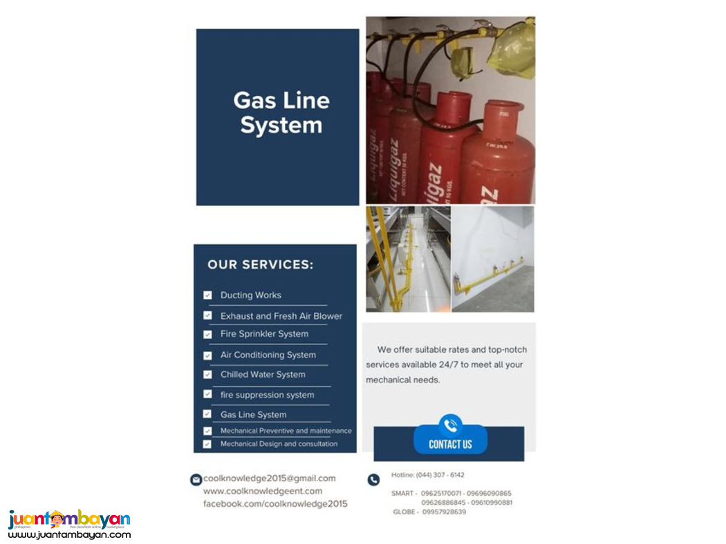 High and Low Gas Line System