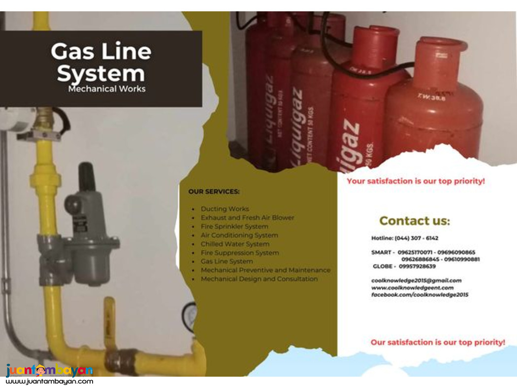 High and Low Gas Line System
