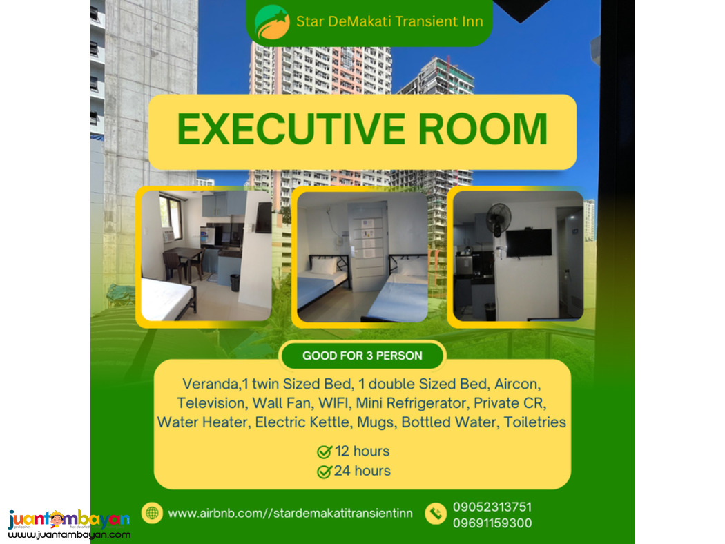 Affordable Room Rates in the center of Makati