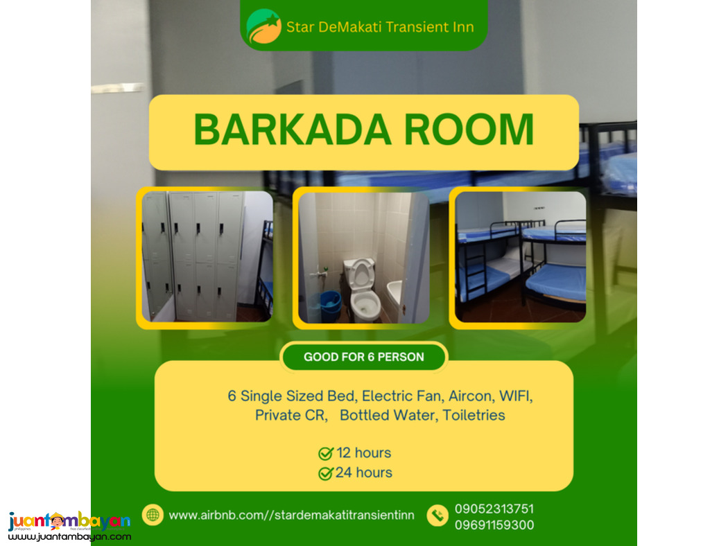 Affordable Room Rates in the center of Makati