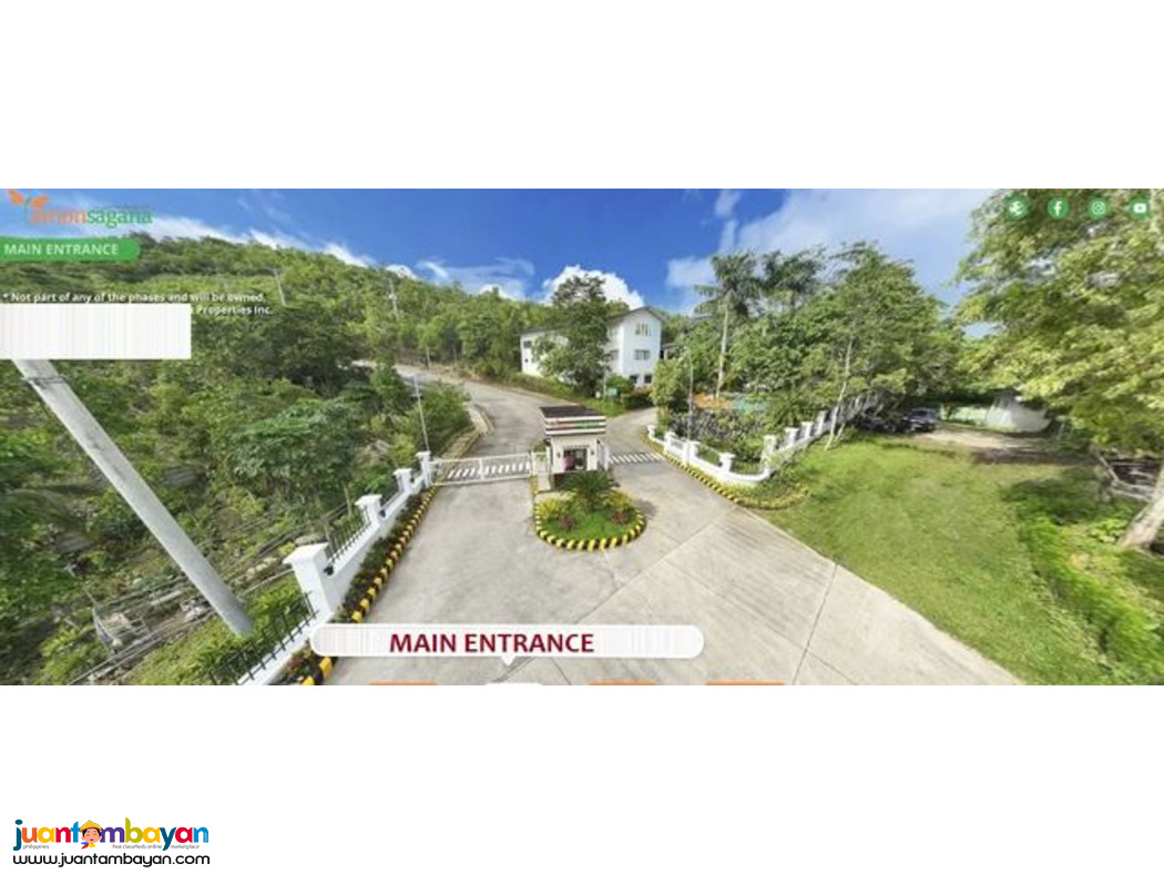 CORNER LOT HIGH END VILLAGE AMONSAGANA BALAMBAN CEBU