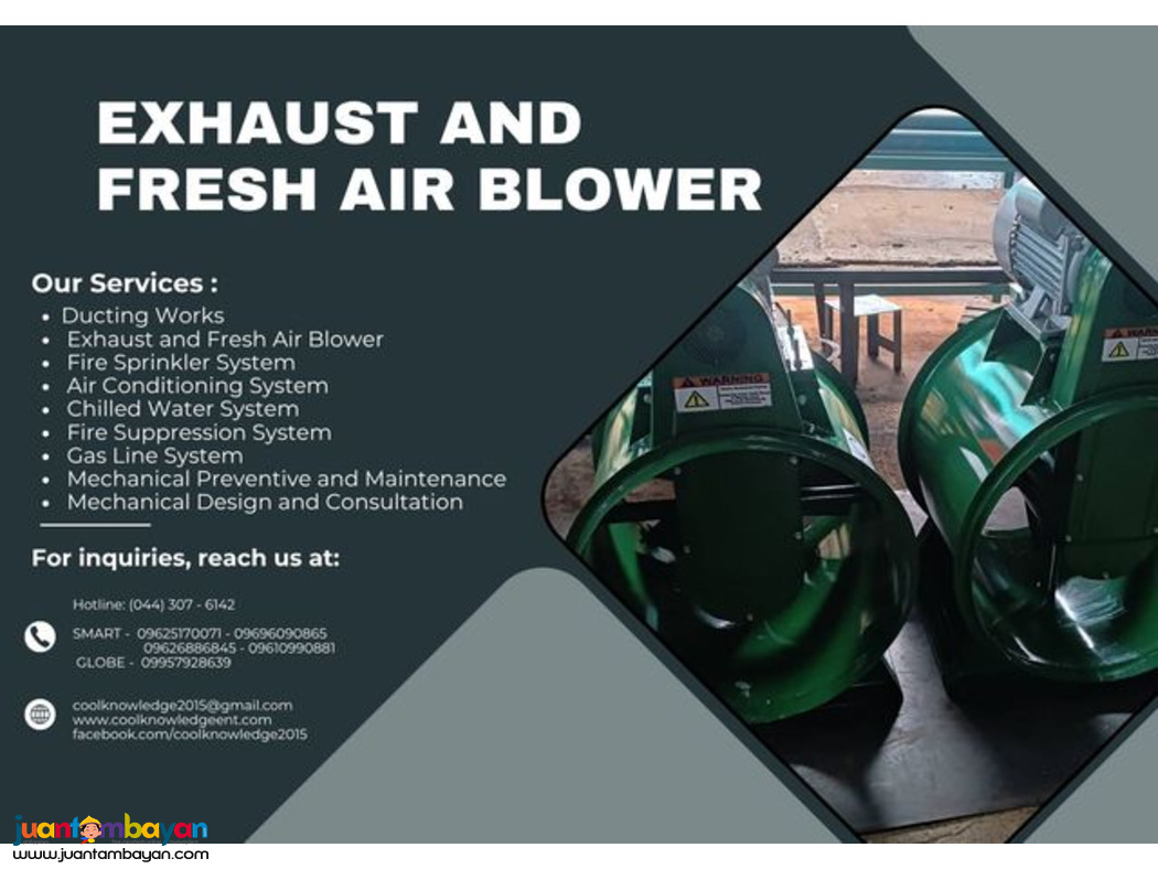 In & Out Fresh Air Blower