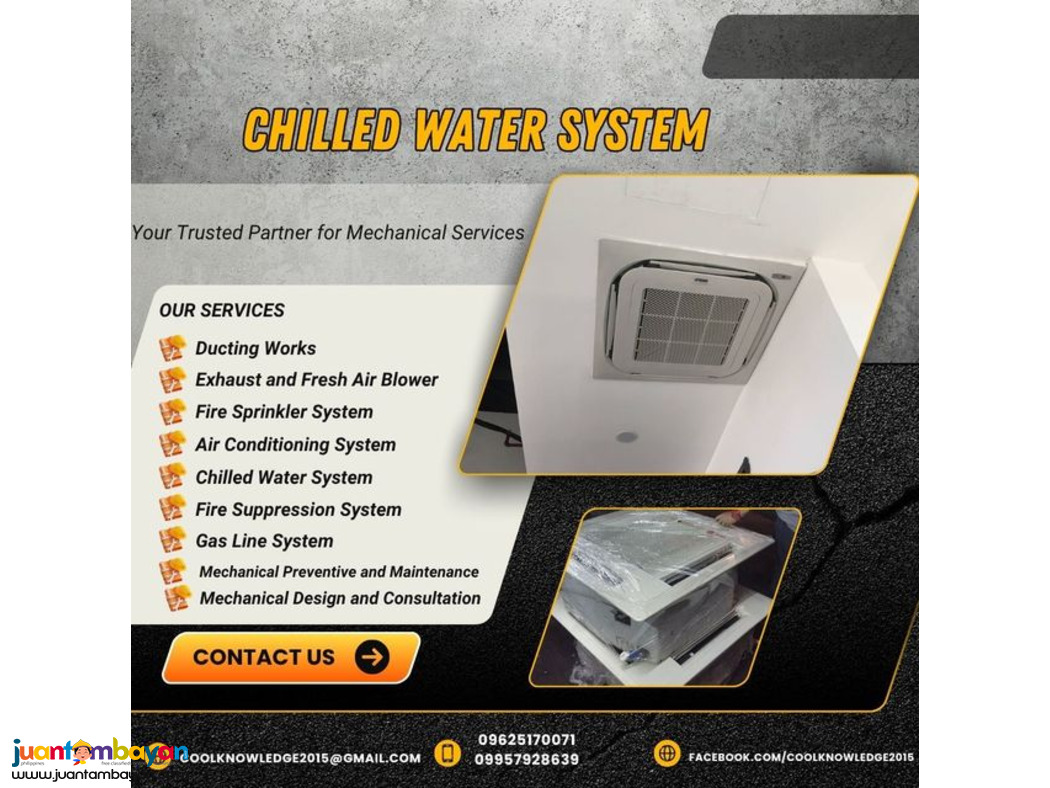 Expert Installation of Chilled Water System