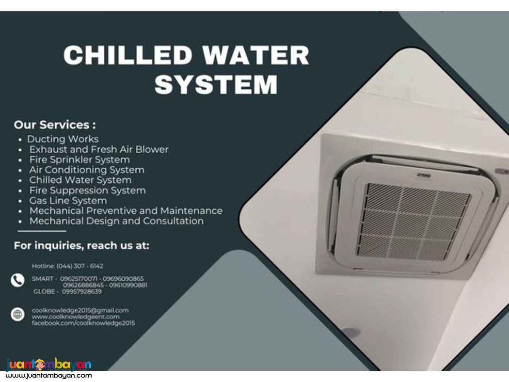 Expert Installation of Chilled Water System
