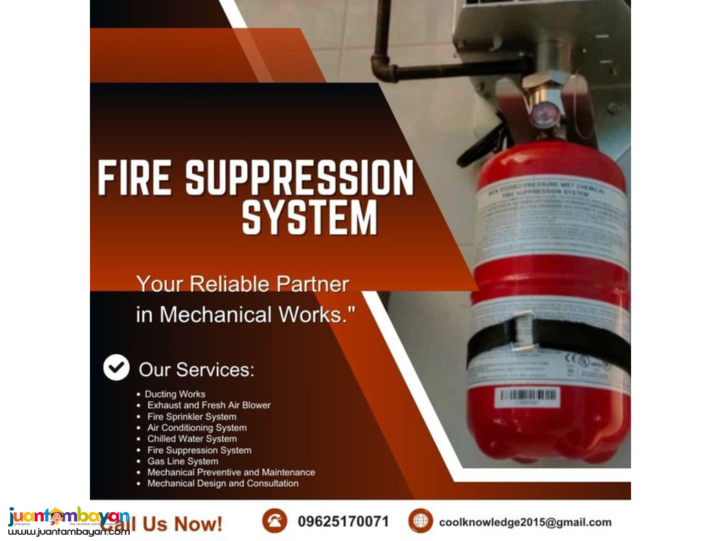Fire Suppression System || Bulakan bulacan