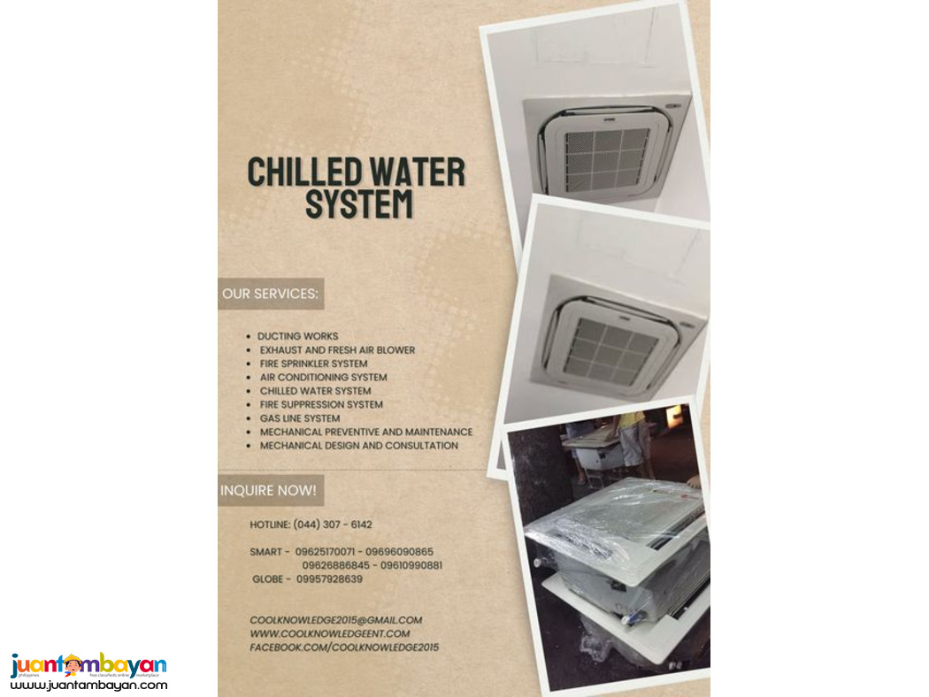 Chilled Water System || Bulakan , bulacan