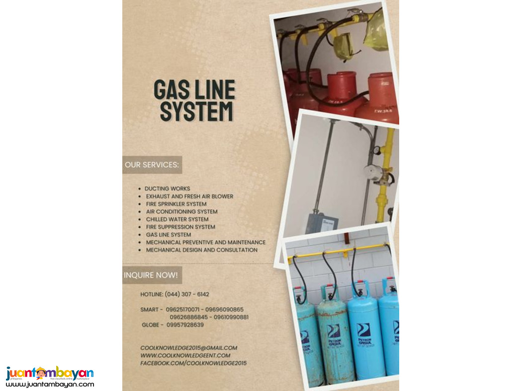 GAS LINE SYSTEM