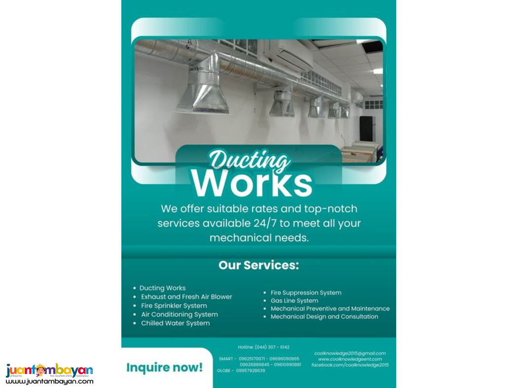 Duct work specialists++