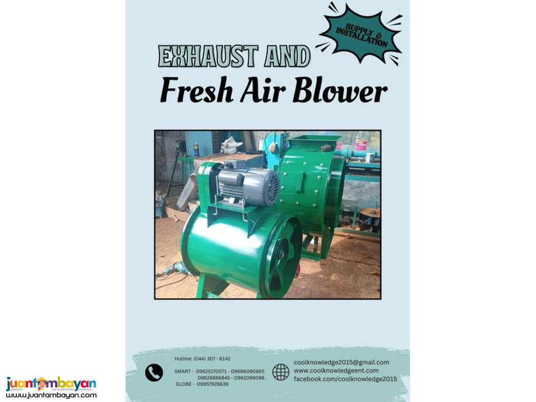 Fresh Air & Exhaust Fan**