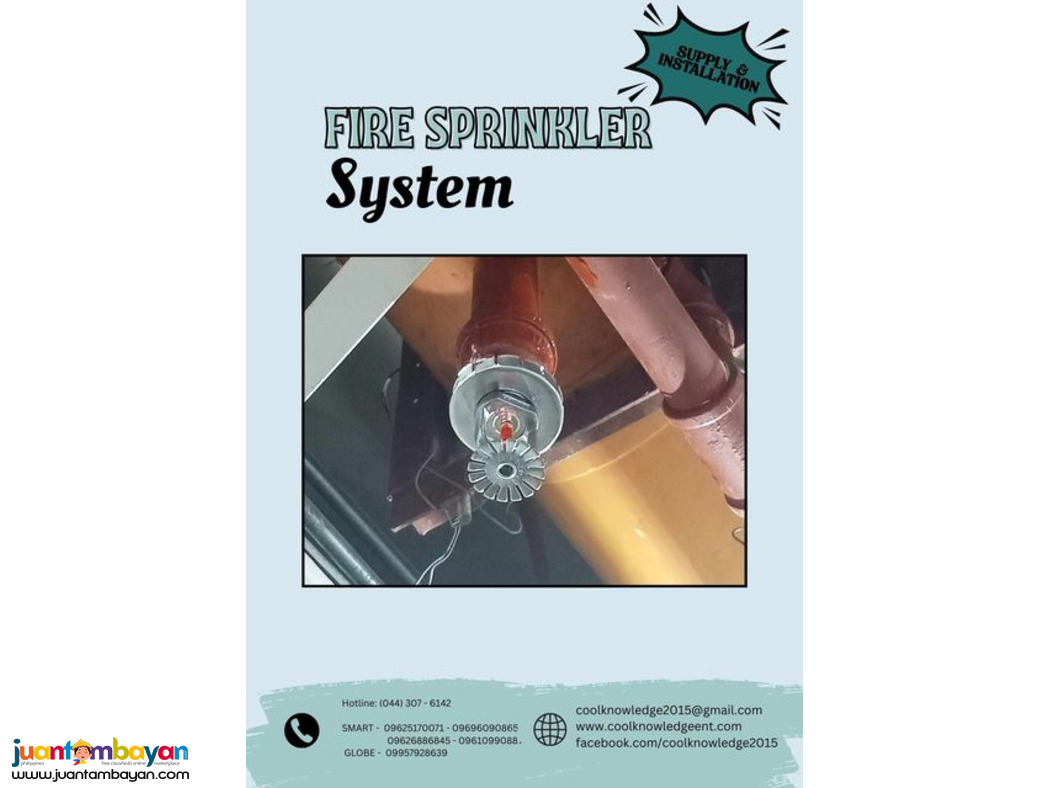 Reliable << Fire Sprinkler System >>