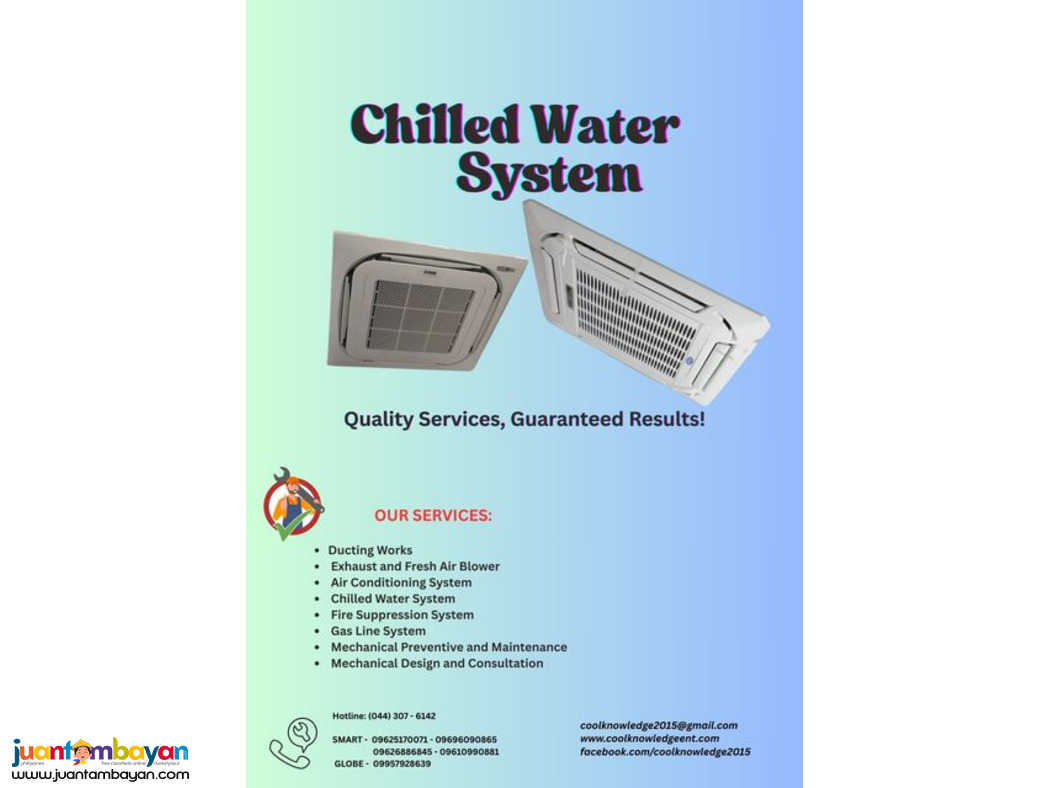~~~CHILLED WATER SYSTEM ~~