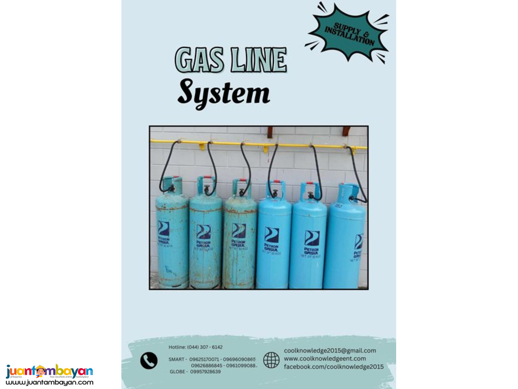 inquire now! // GAS LINE SYSTEM//