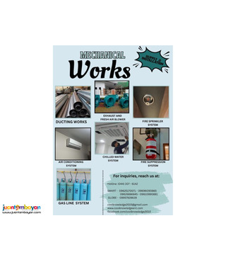 Trusted Partner for MECHANICAL WORKS/ SERVICES**