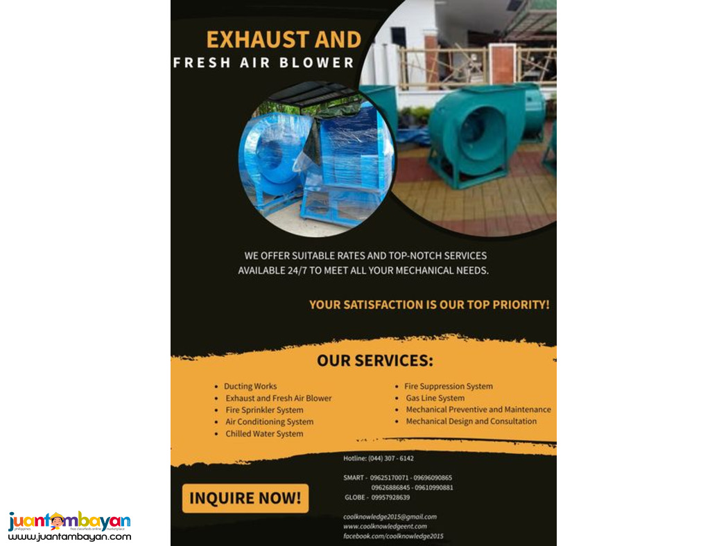 FRESH aIR sOLUTION || INQUIRE NOW!