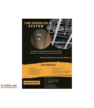 !!! FIRE SPRINKLER SYSTEM !!!!