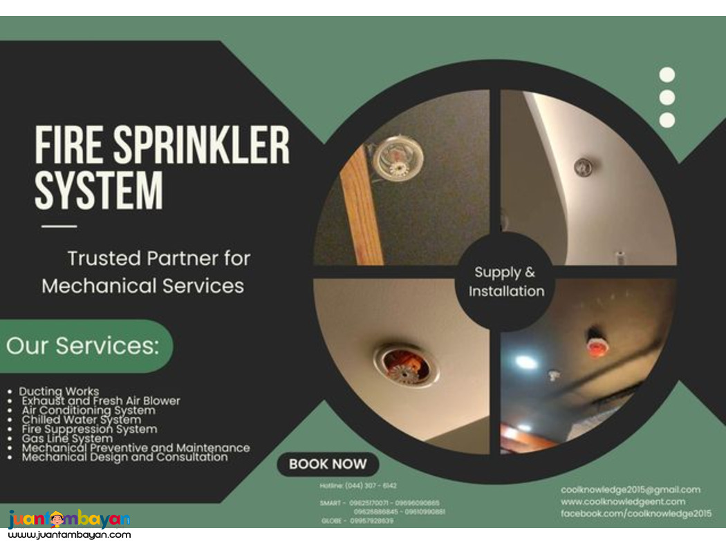 !!! FIRE SPRINKLER SYSTEM !!!!