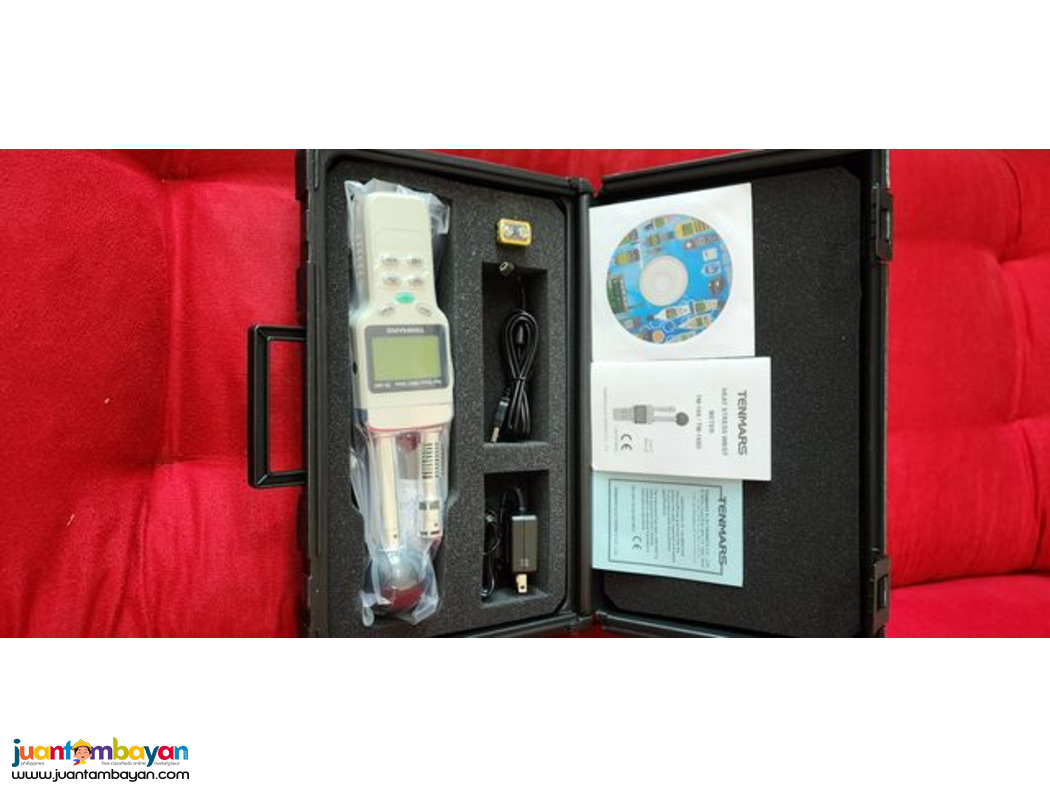 Heat Stress, WBGT Meter Datalogger, Tenmars, TM-188D