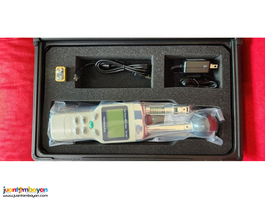 Heat Stress, WBGT Meter Datalogger, Tenmars, TM-188D
