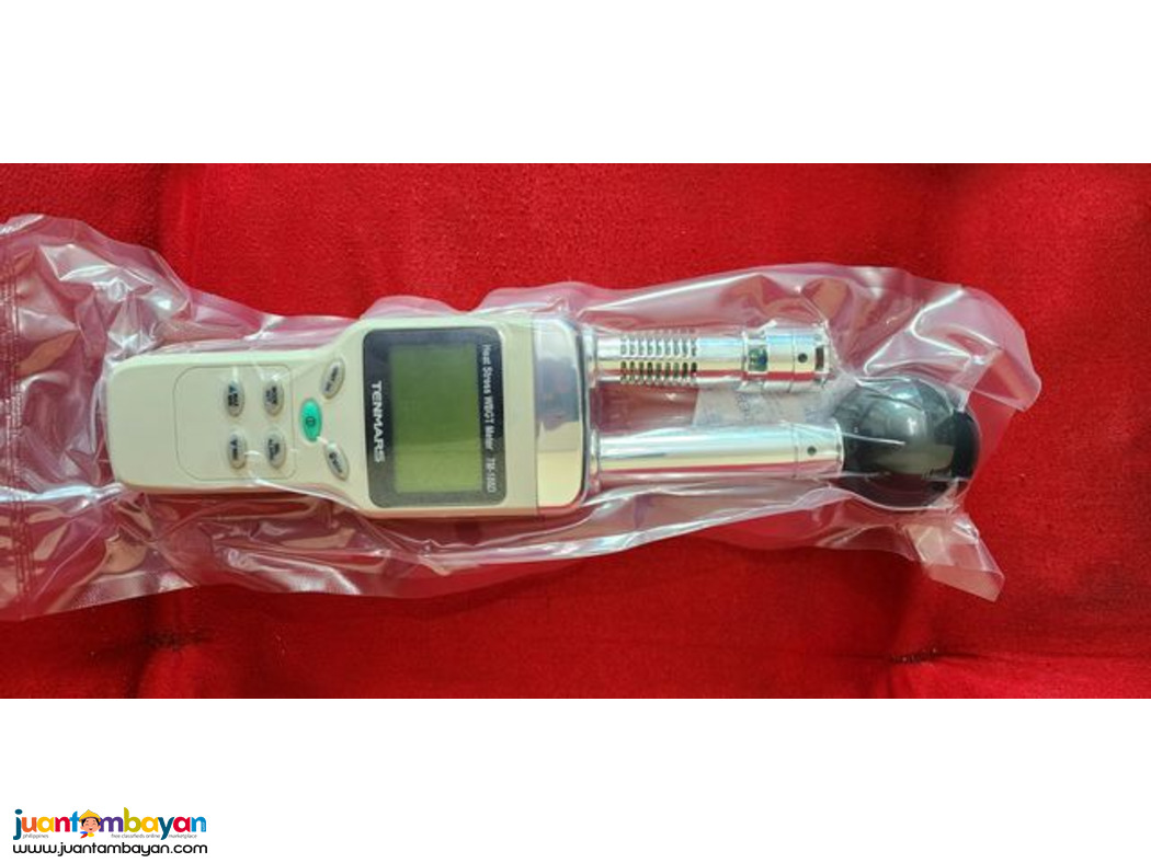 Heat Stress, WBGT Meter Datalogger, Tenmars, TM-188D