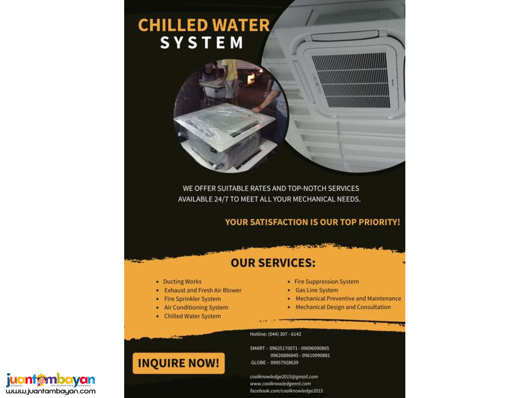 expert company || chilled water system