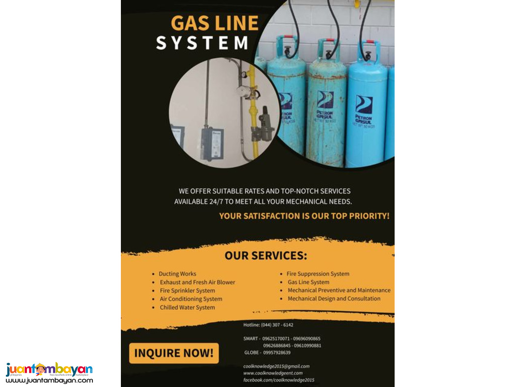 Gas LIne  @ trusted Services