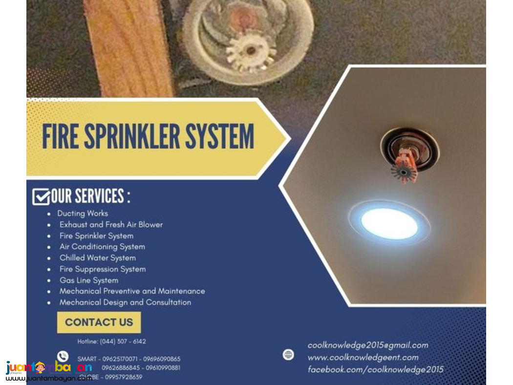 Trusted Installation of fIRE SPRINKLER SYSTEM