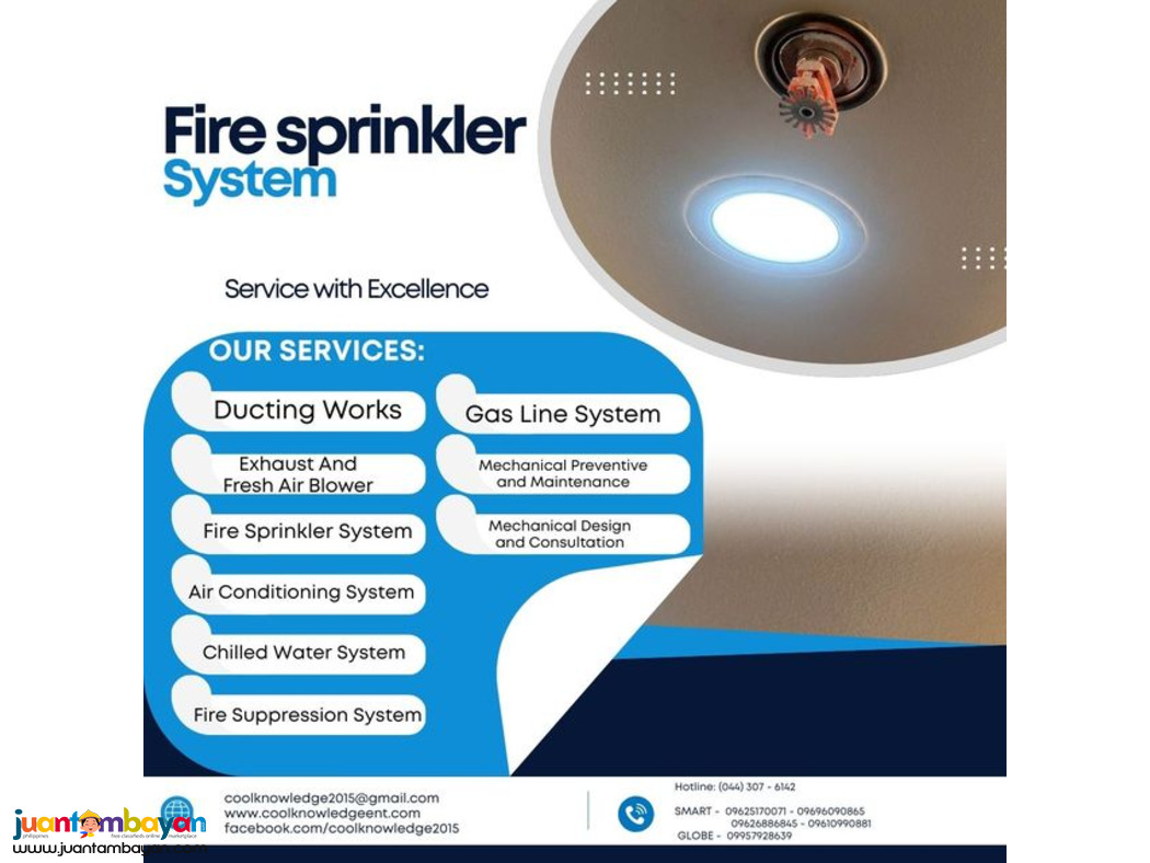 Trusted Installation of fIRE SPRINKLER SYSTEM