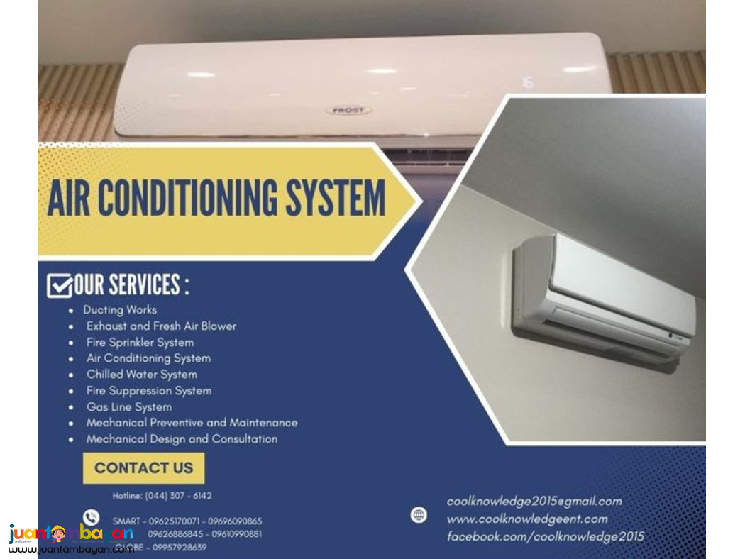 We Supply & Install ( AIR CONDITIONING SYSTEM )