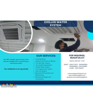 all brand new chilled water system