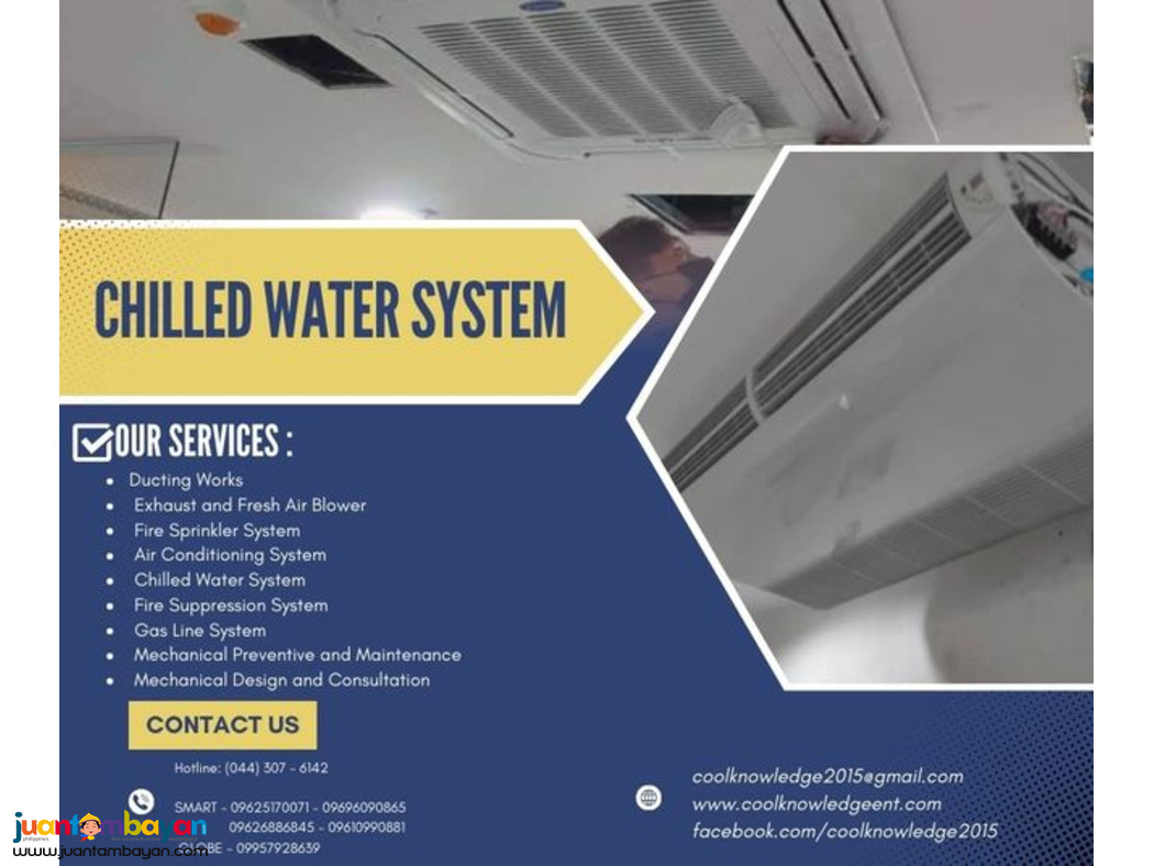 all brand new chilled water system