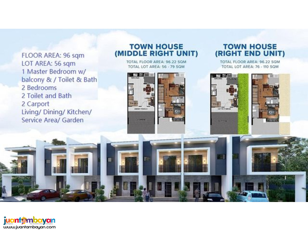PRESELLING 3BR TOWNHOUSE BABAG LAPU LAPU CITY CEBU
