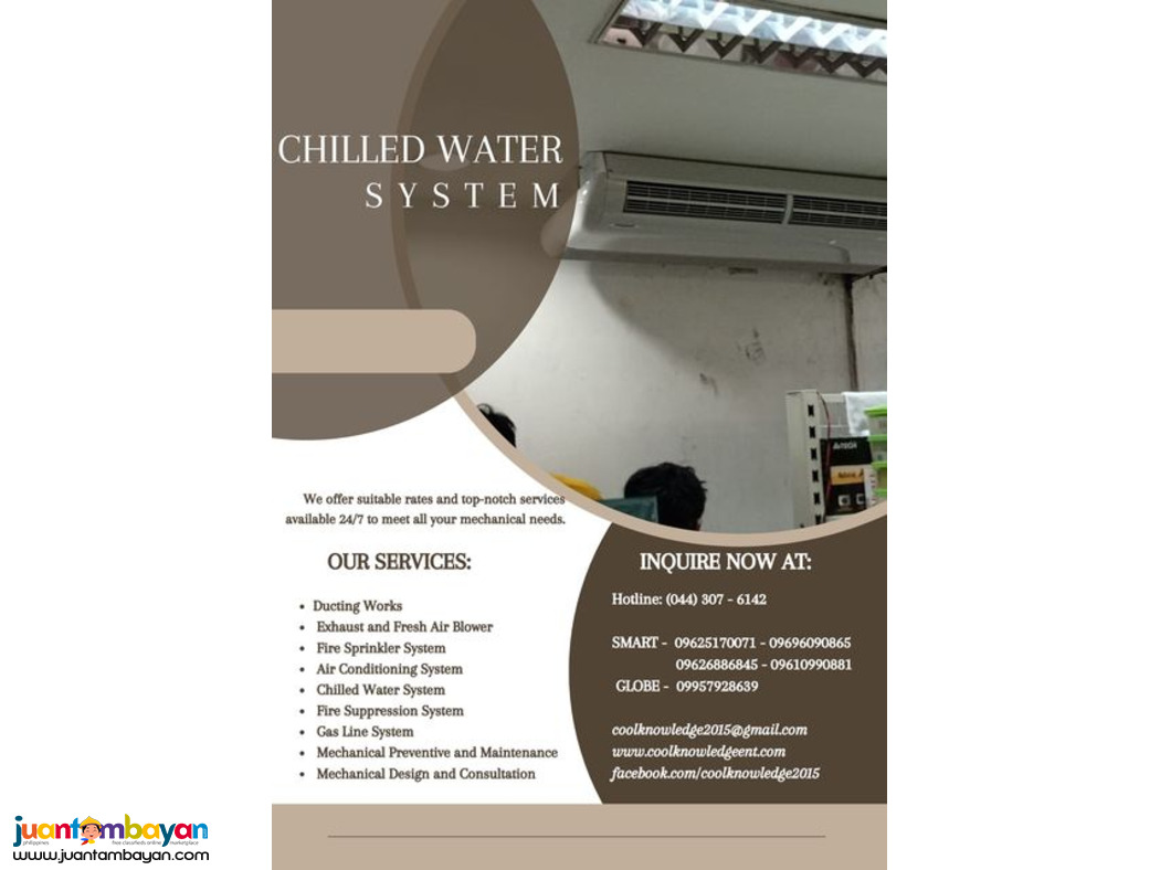 **Water chiller system**
