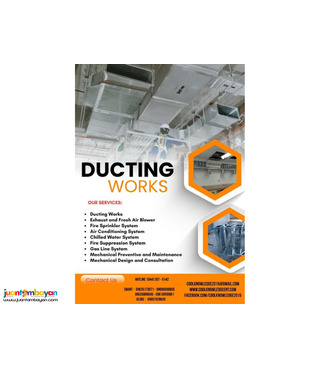 AVAILABLE :DUCT WORKS: INQUIRE NOW!