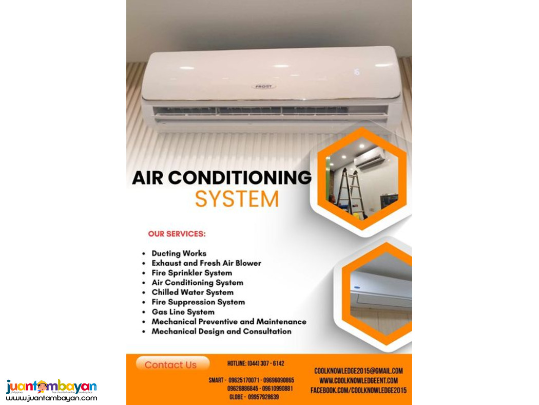 air conditioning system :installation:supply