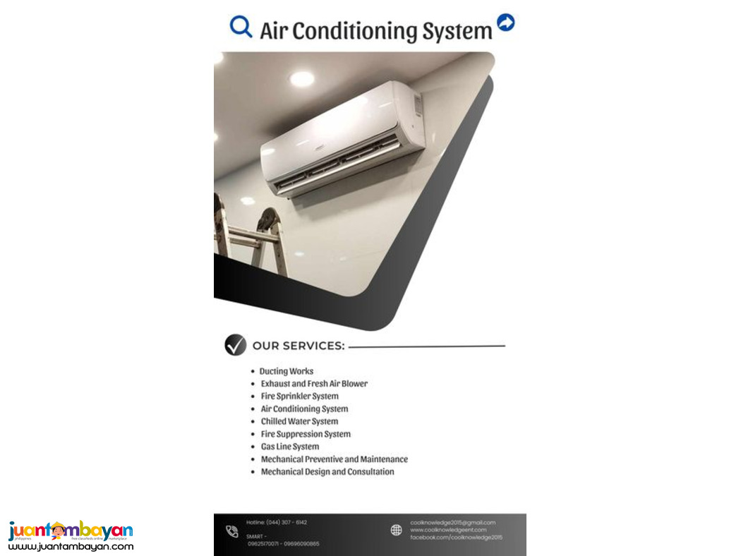 air conditioning system :installation:supply