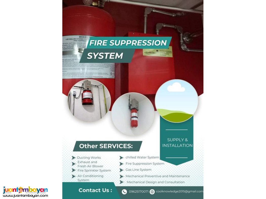 fire suppression system:inquire now