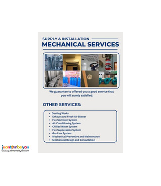MECHANICAL CONTRACTOR SERVICES