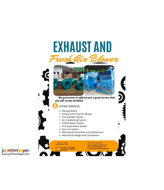 VENTILATION SYSTEM:EXHAUST:FRESH AIR BLOWER