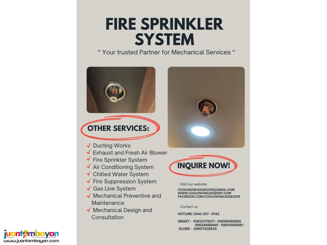 Sprinkler fire protection system