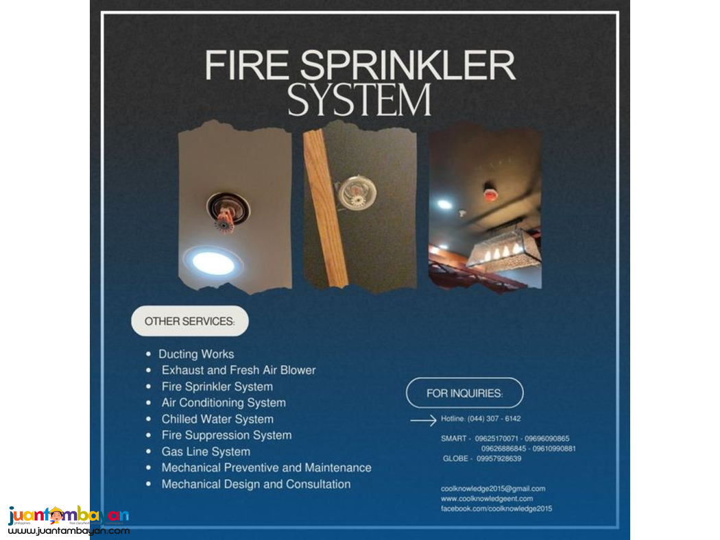 Sprinkler fire protection system