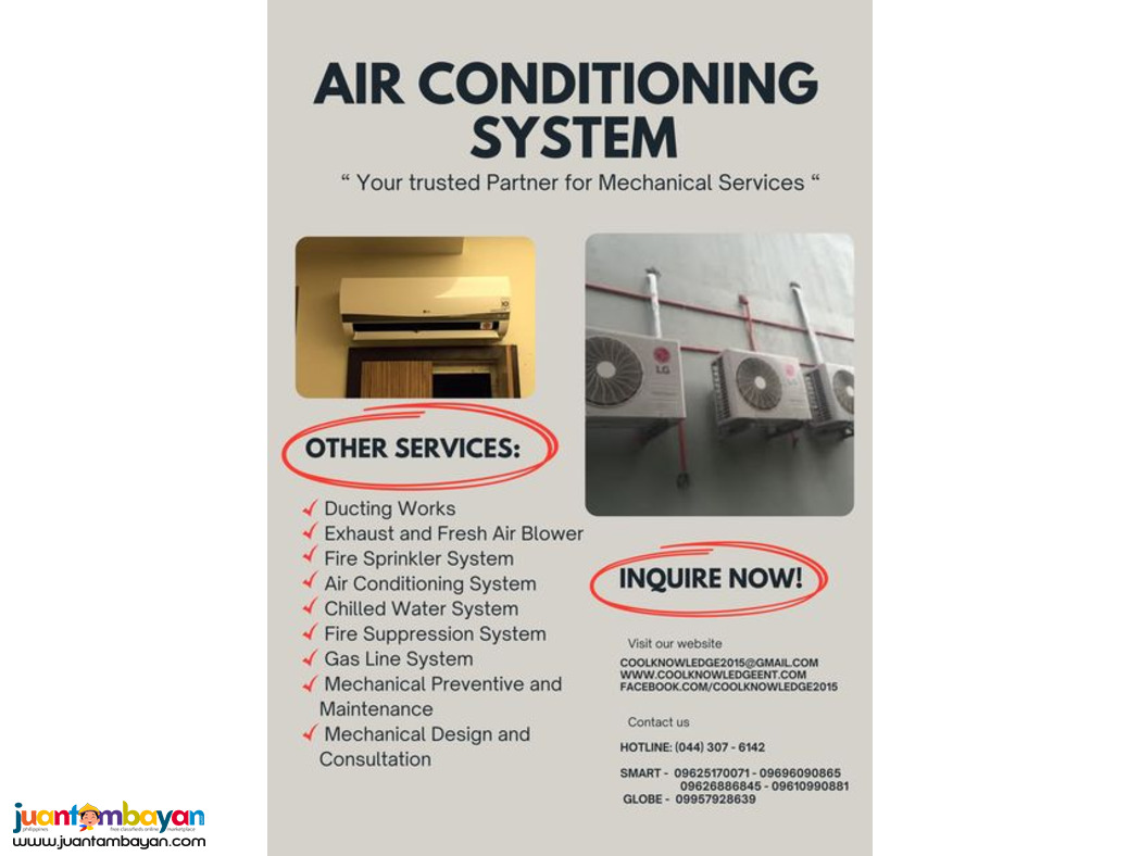 New Air conditioning **any unit**Available