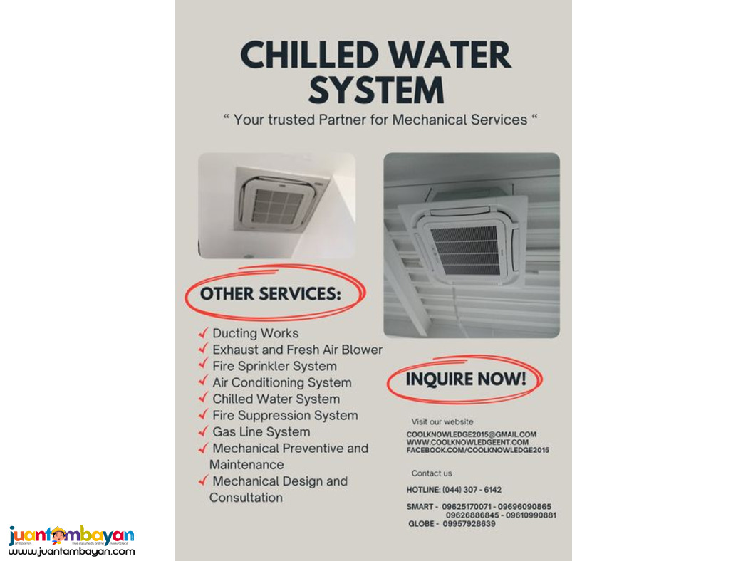 Supply chilled water