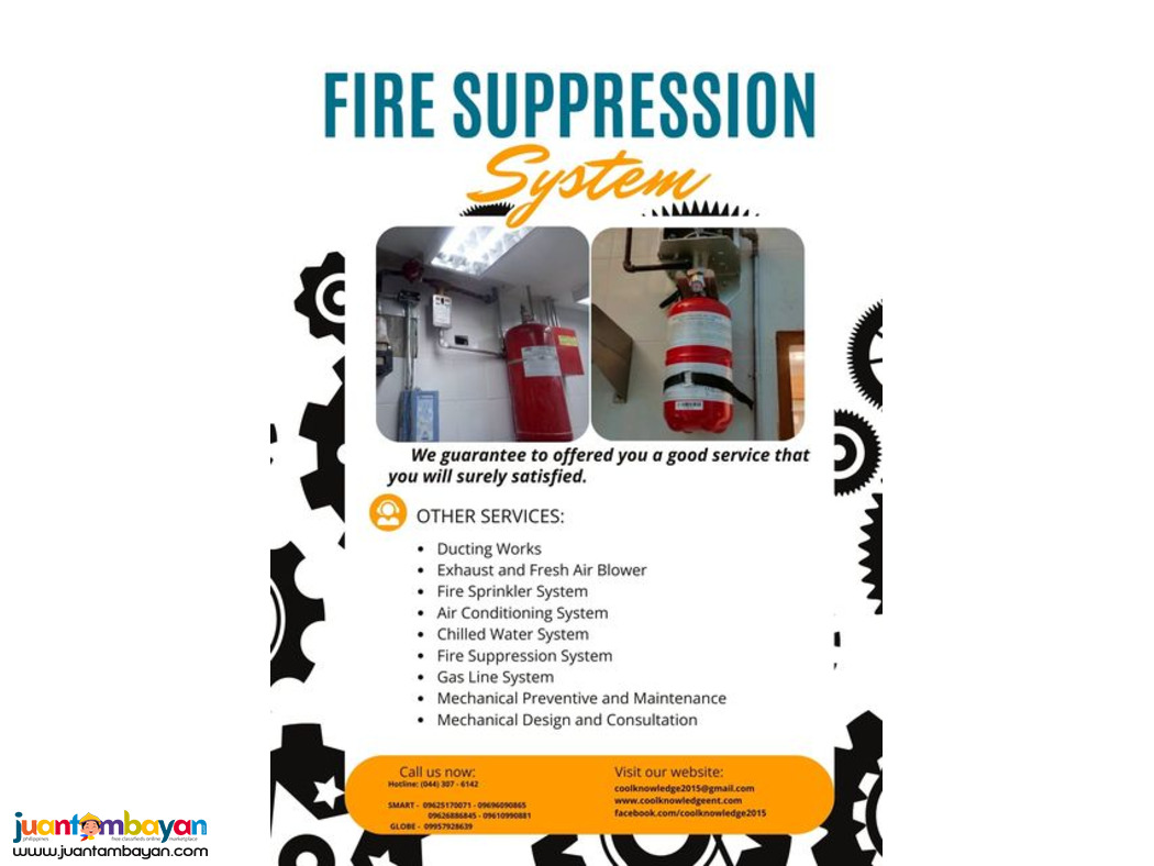 Clean Agent Fire Suppression Unit