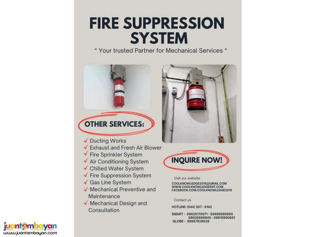 Clean Agent Fire Suppression Unit