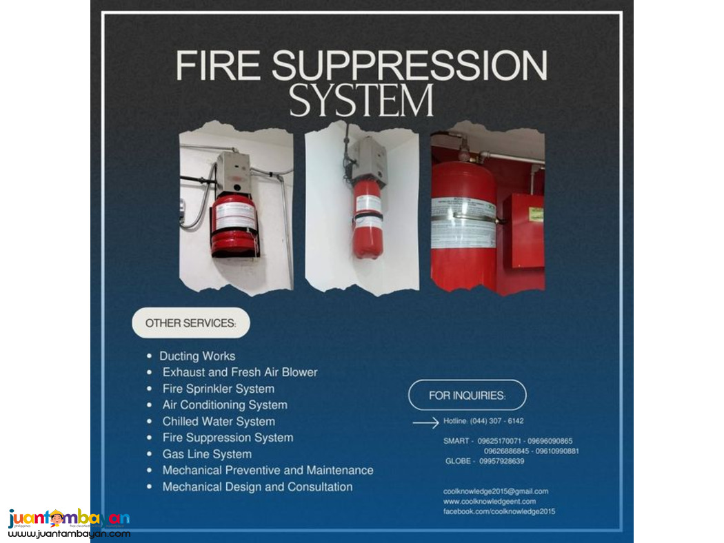 Clean Agent Fire Suppression Unit