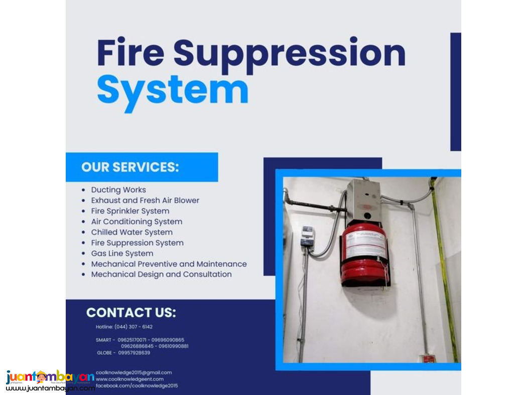 Clean Agent Fire Suppression Unit