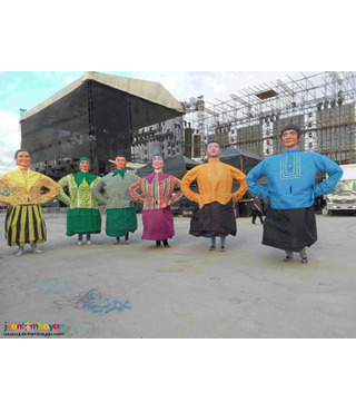 Higantes for parade